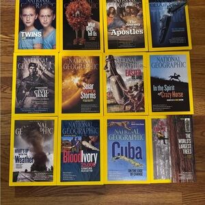 National Geographic 2012 - Complete with Maps